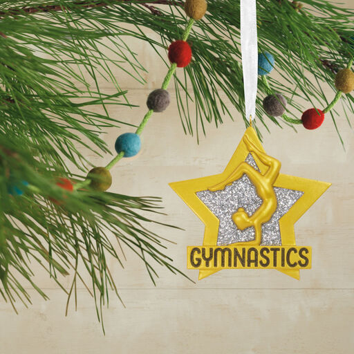 Gymnastics Star Hallmark Ornament, 