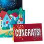 Festive Fireworks Pop Up Musical Congratulations Card With Light, , large image number 2