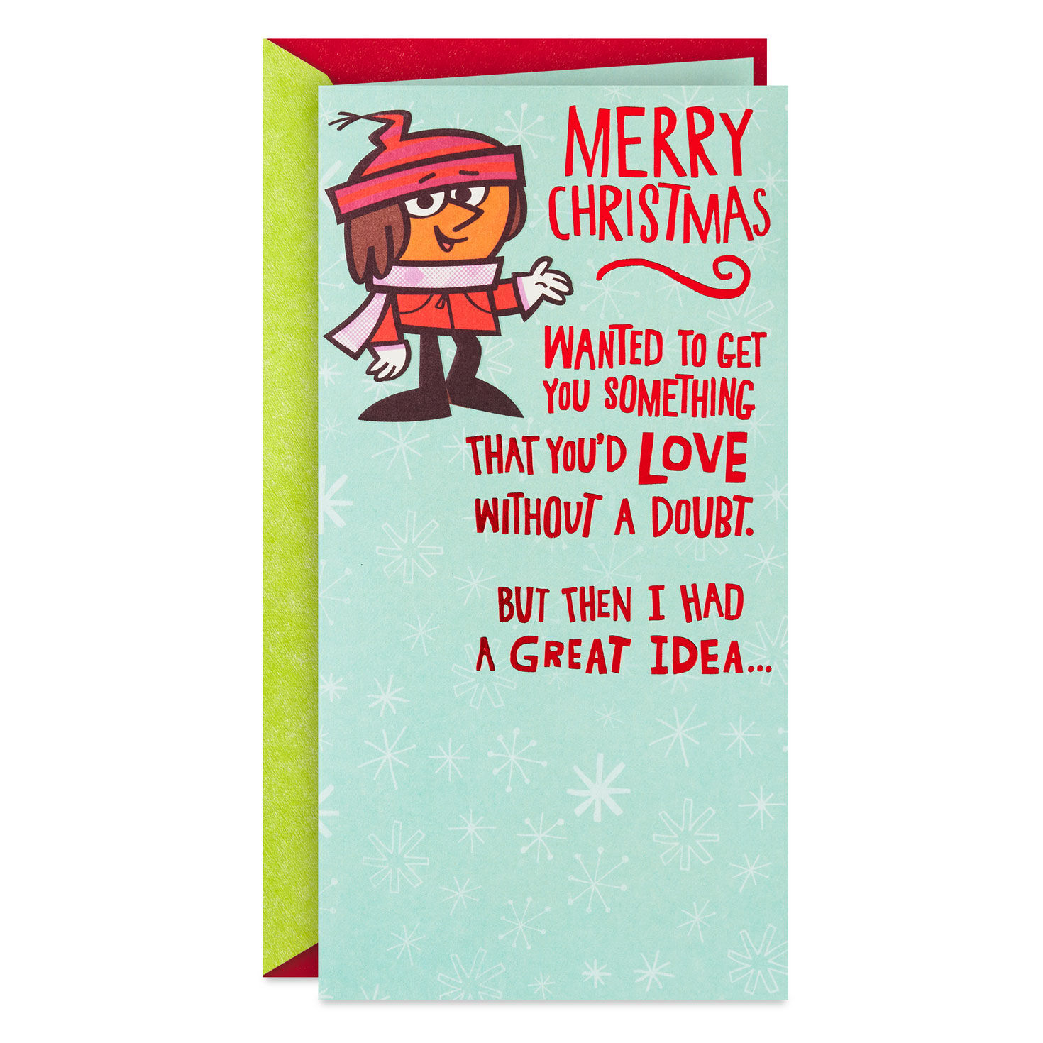 Something You'll Love Funny Pop-Up Money Holder Christmas Card