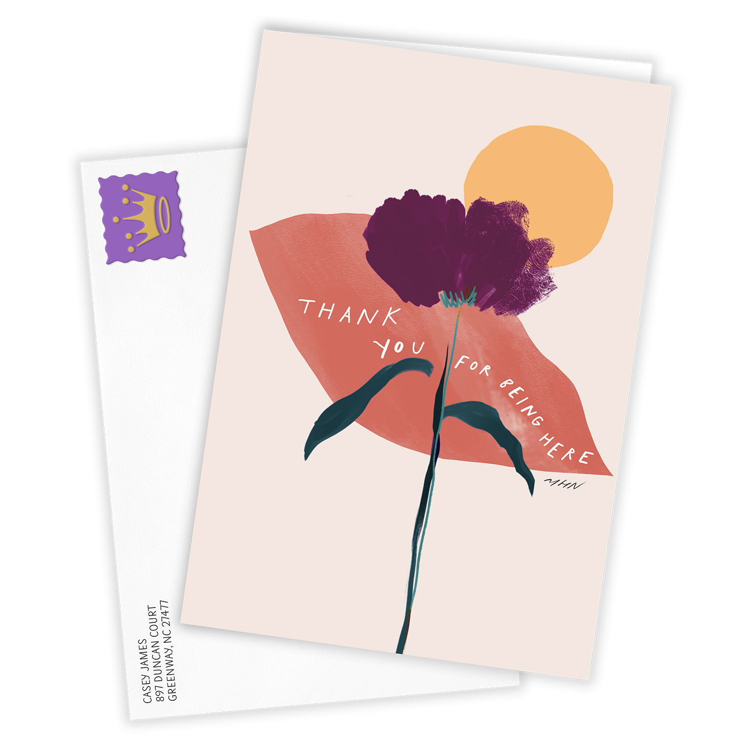 Morgan Harper Nichols I'm Better Because of You Custom Thank-You Card, , large image number 2