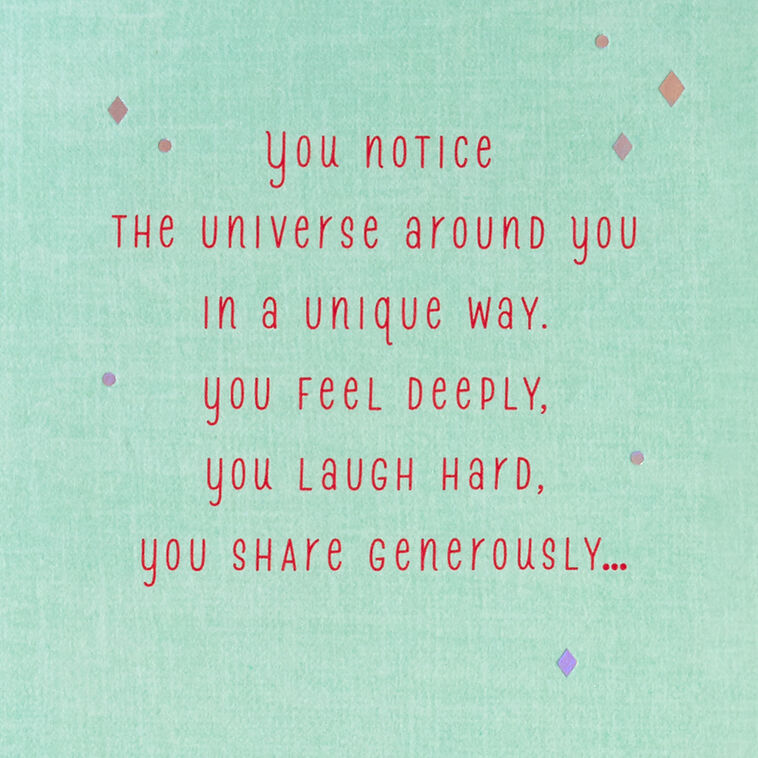 Snow Globe Confetti Shaker Daughter Christmas Card Sentiment image number 2