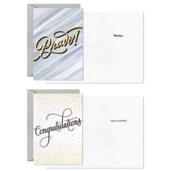 Bold and Fancy Boxed Congratulations Cards Assortment, Pack of 12, , large image number 4