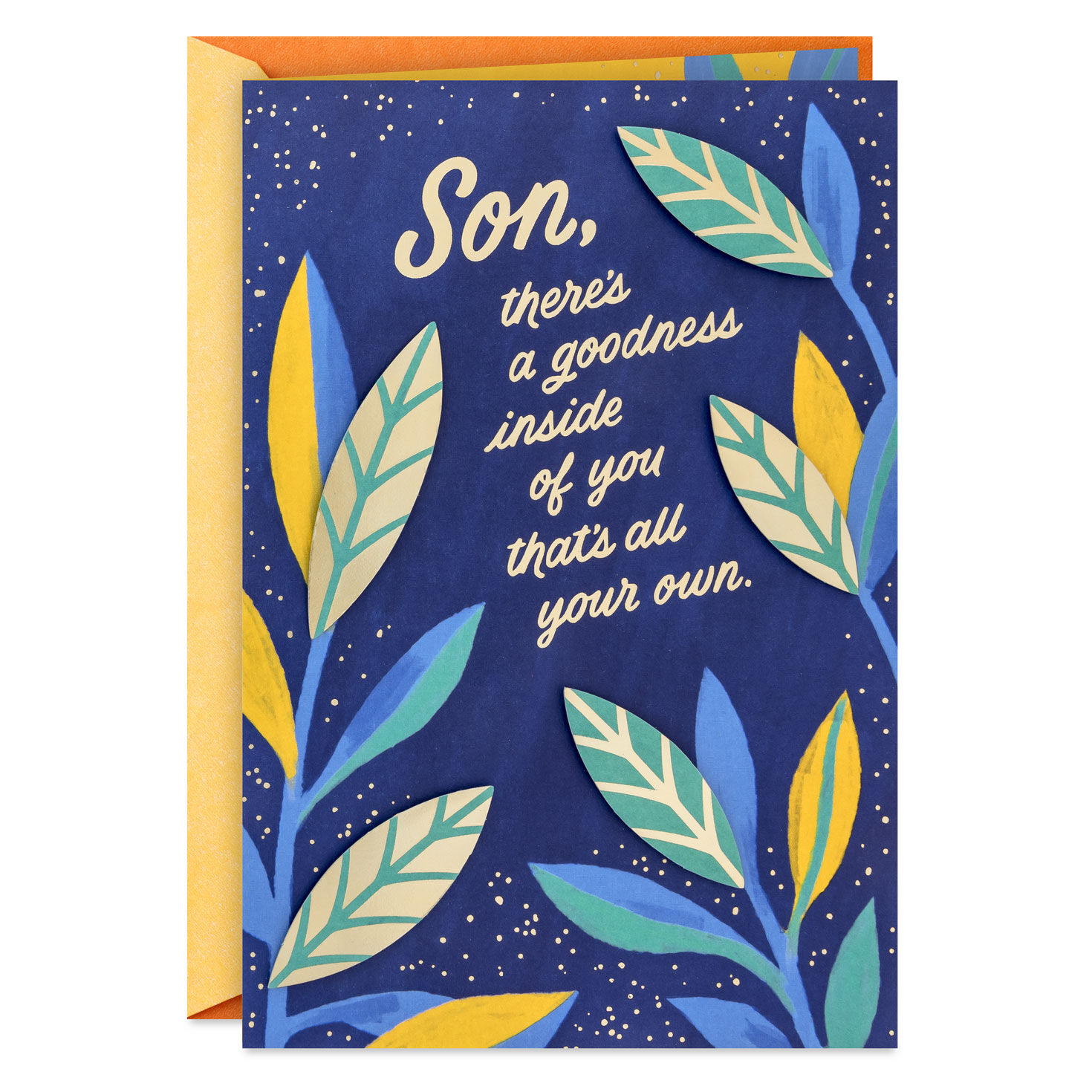 There's Goodness Inside of You Birthday Card for Son From Mom