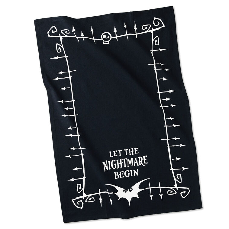 Disney Tim Burton's The Nightmare Before Christmas Tea Towel