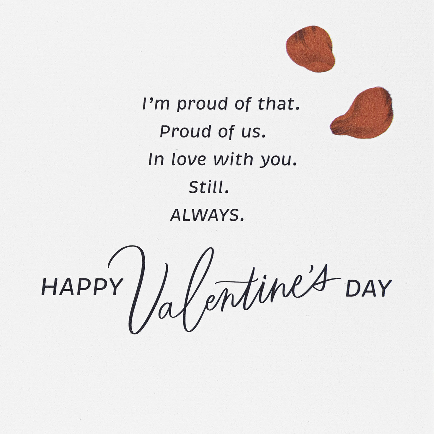 Proud of Us and Our Lasting Love Valentine's Day Card for Husband, , large image number 3