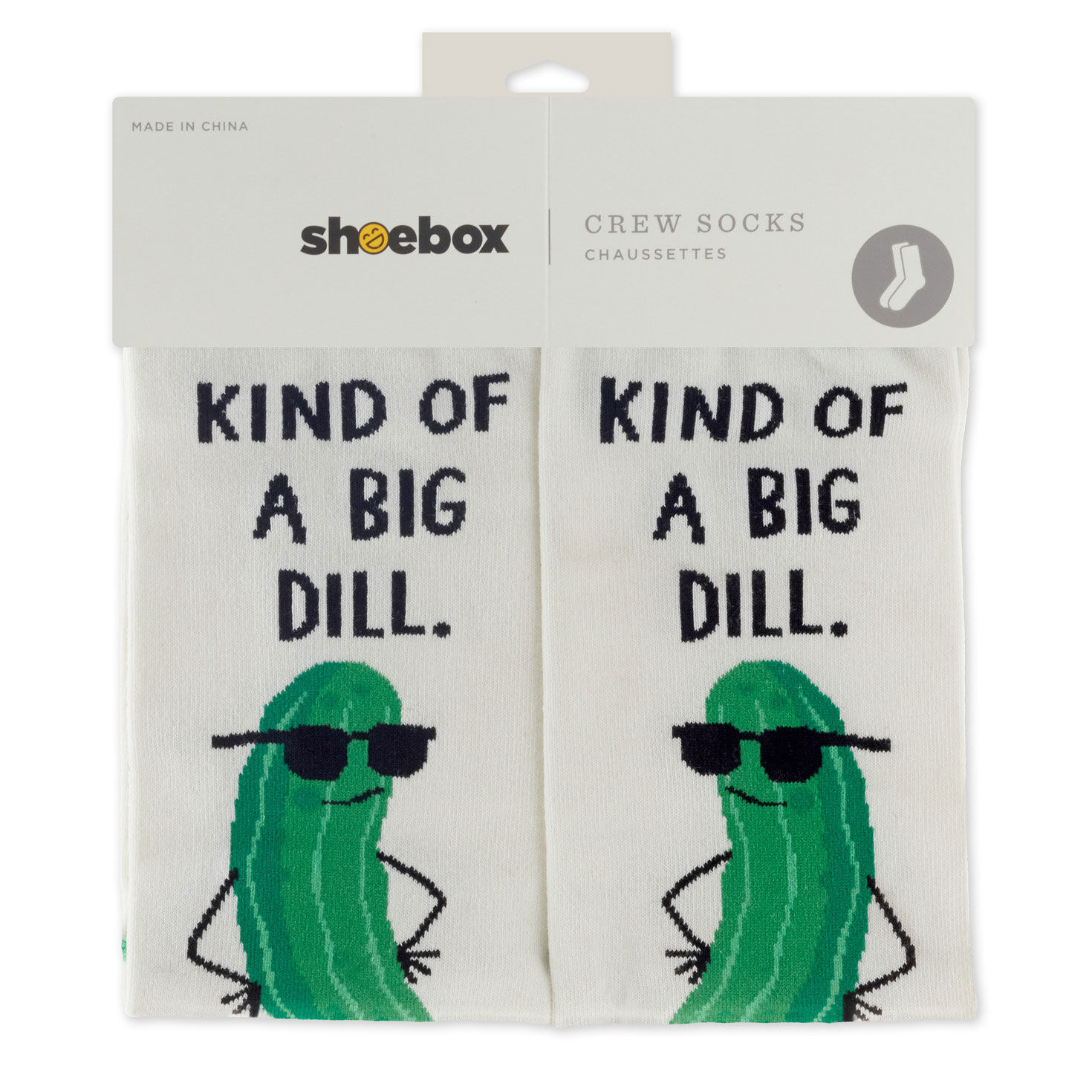 Kind of a Big Dill Novelty Crew Socks for only USD 12.99 | Hallmark
