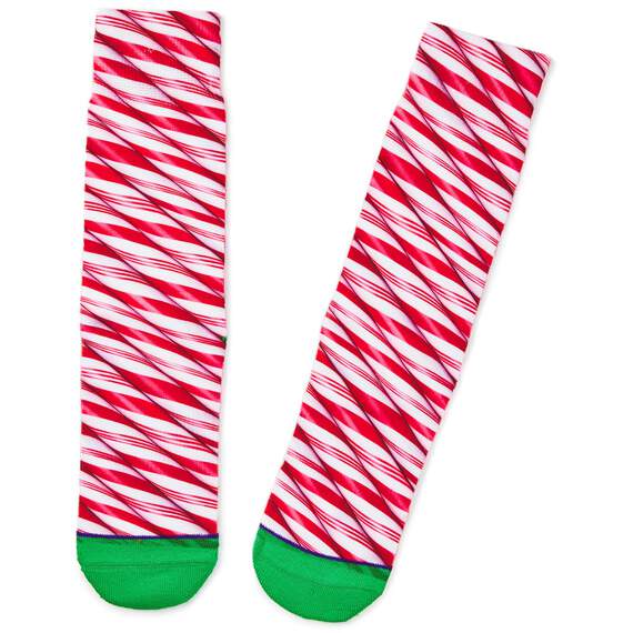Candy Cane Toe of a Kind Christmas Socks, , large image number 1