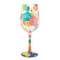 Lolita Birthday Girl Handpainted Wine Glass, 15 oz., , large image number 2