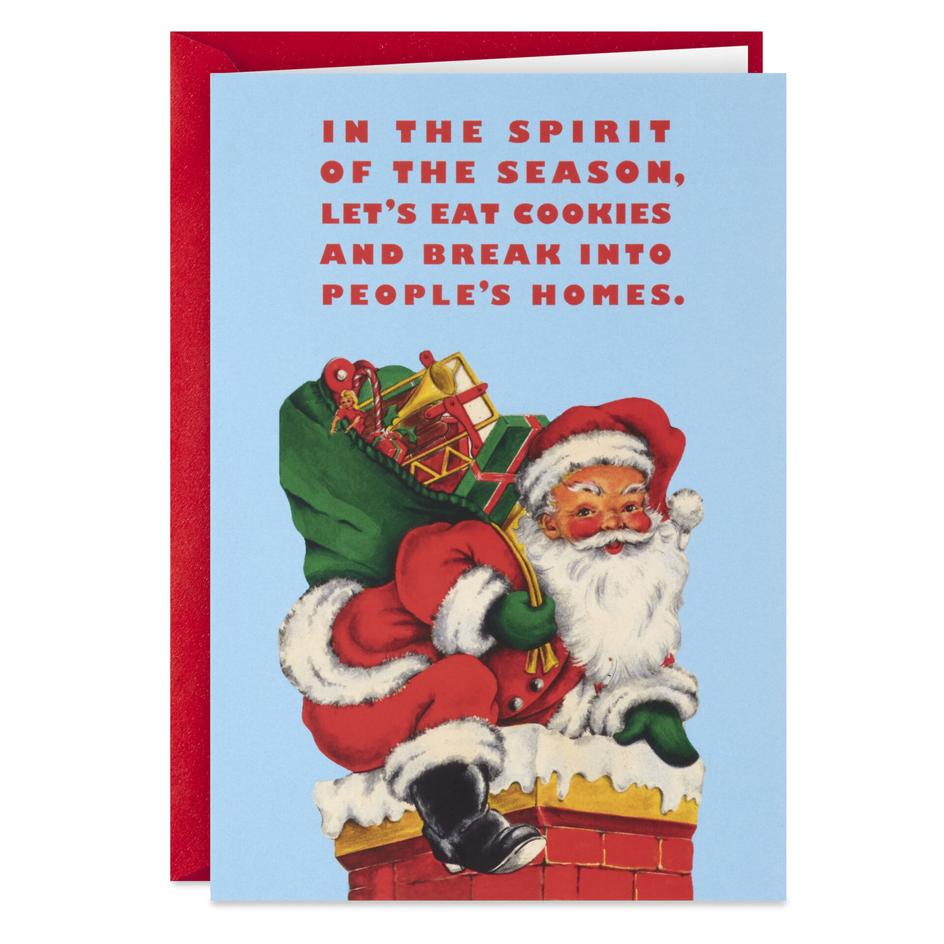 The Santa Plan Funny Christmas Cards Box Of 16 Boxed Cards Hallmark