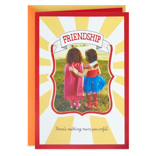 DC Comics™ Justice League™ Strong and True Friend Birthday Card, 