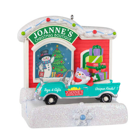Happy Holiday Parade Collection Joanne's Christmas Boutique Musical Ornament With Light, , large