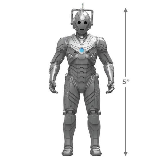 Doctor Who Cyberman Ornament, , large image number 3