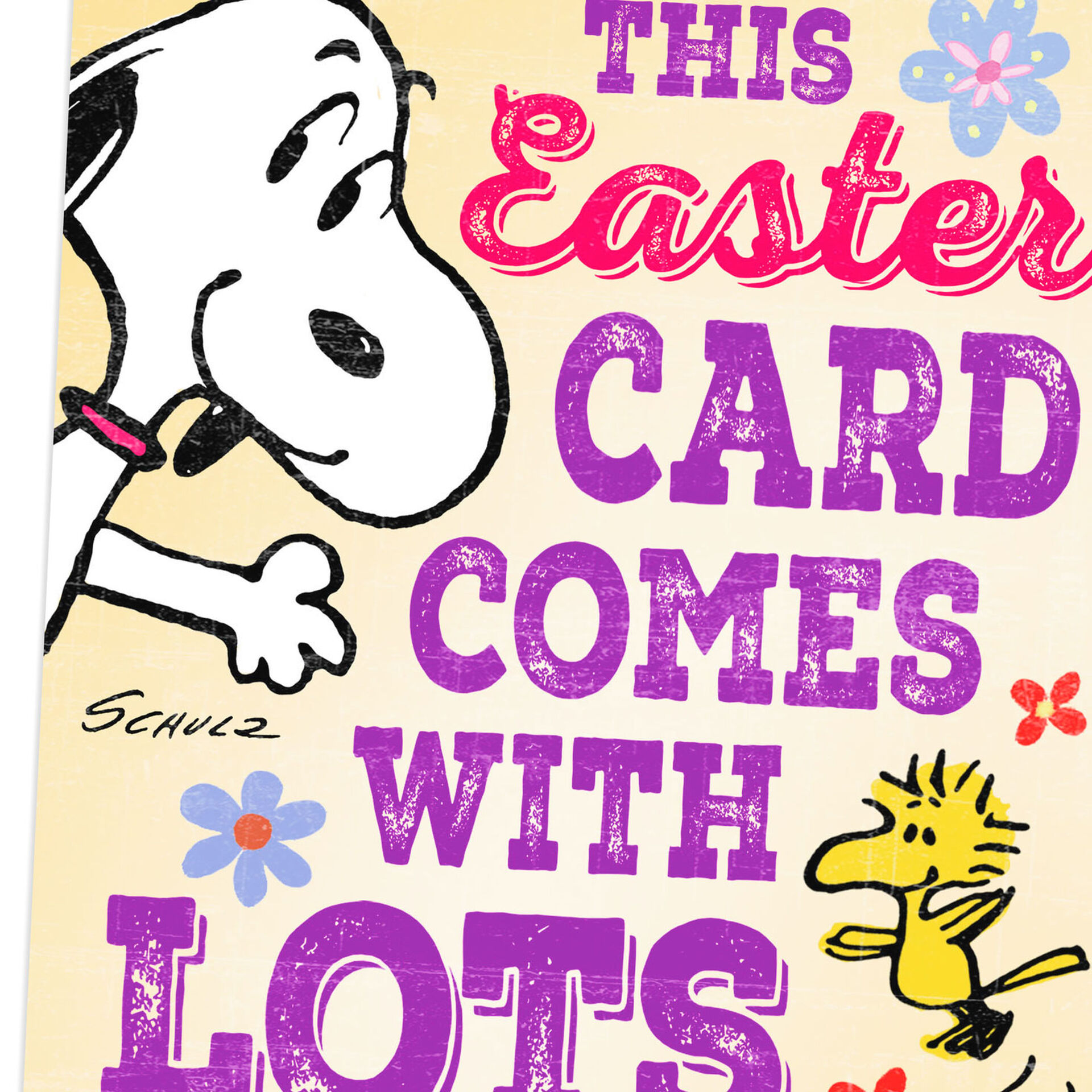 Peanuts® Snoopy Lots and Lots of Love Easter Card Greeting Cards