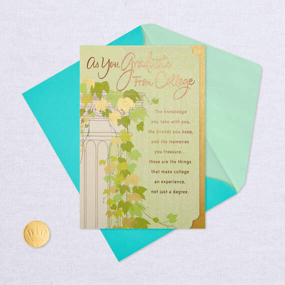 Wishes for Joy in All You Do College Graduation Card, , large image number 5