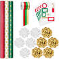 Christmas Gift Wrap Kit With Wrapping Paper, Bows, Ribbons and Tags, , large image number 1
