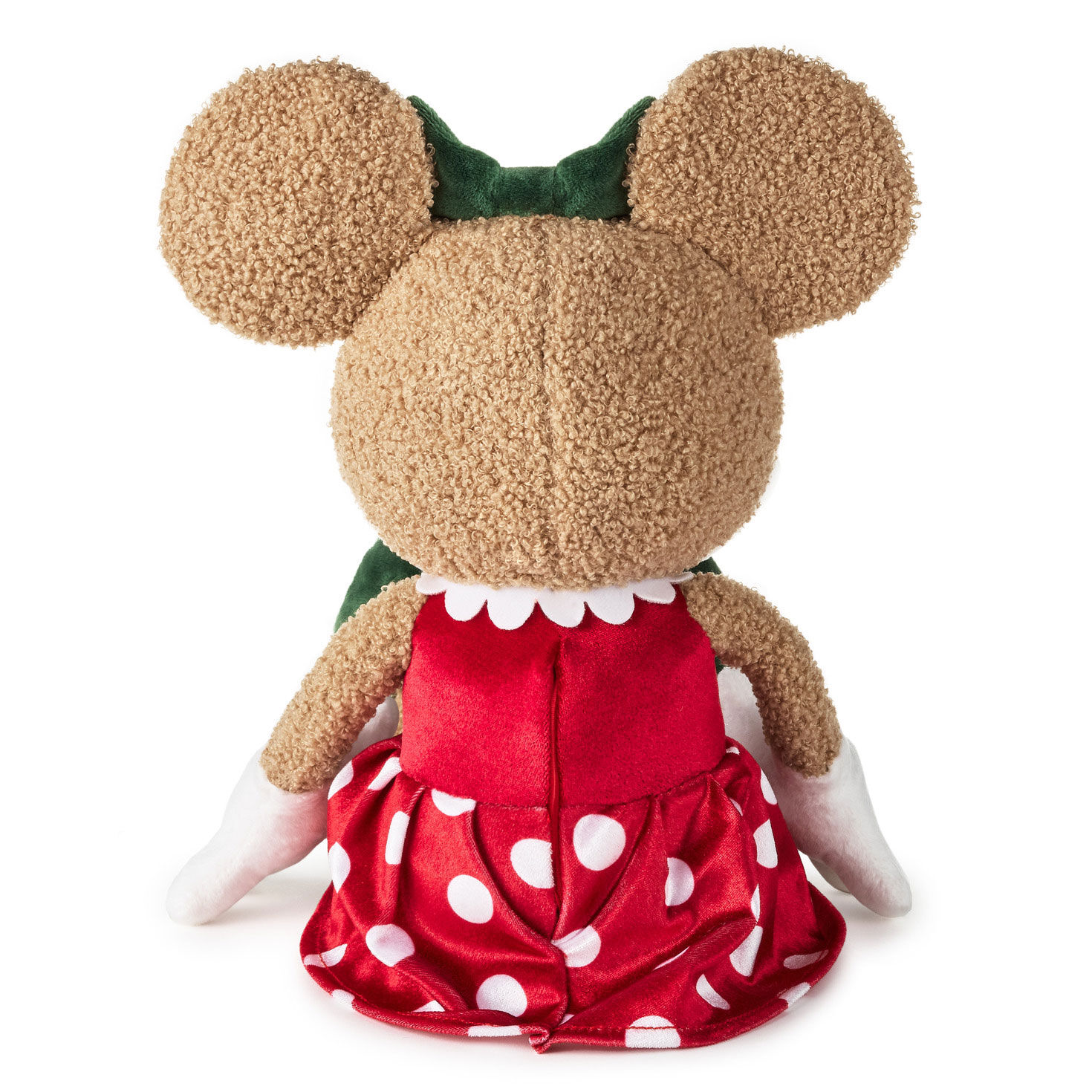 Gingerbread Minnie Mouse Stuffed Animal Back image number 2