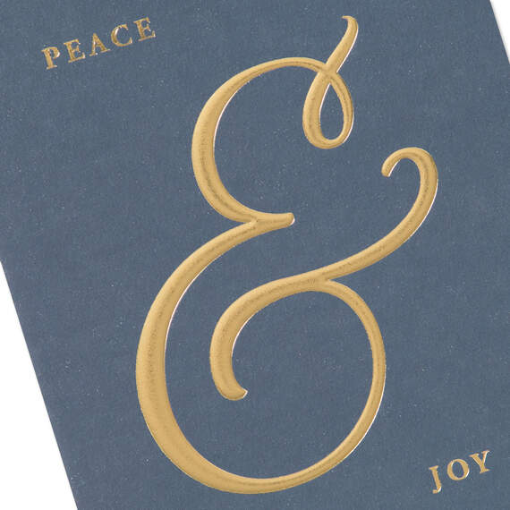 Peace & Joy Holiday Card, , large image number 4