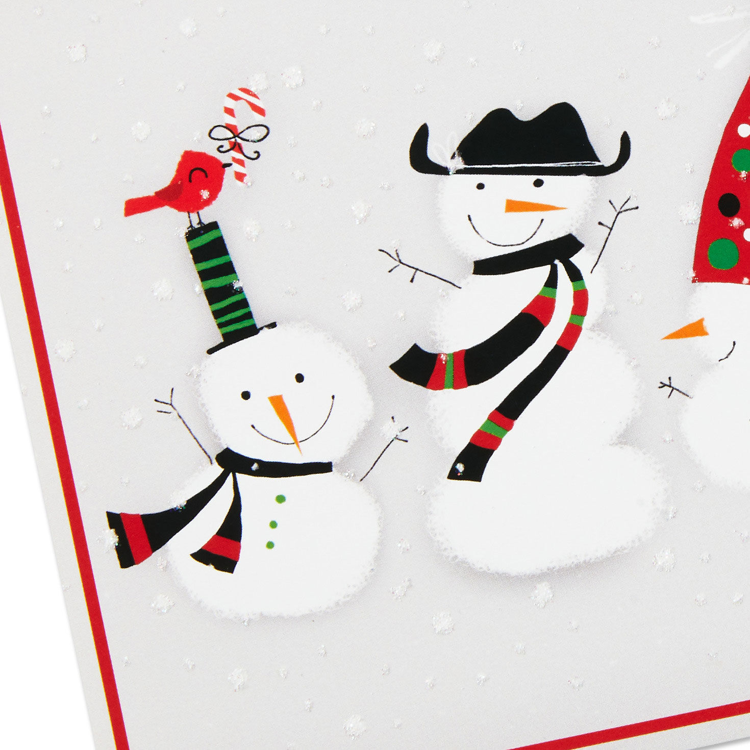 Dapper Holiday Snowmen Boxed Christmas Cards, Pack of 40, , large image number 5