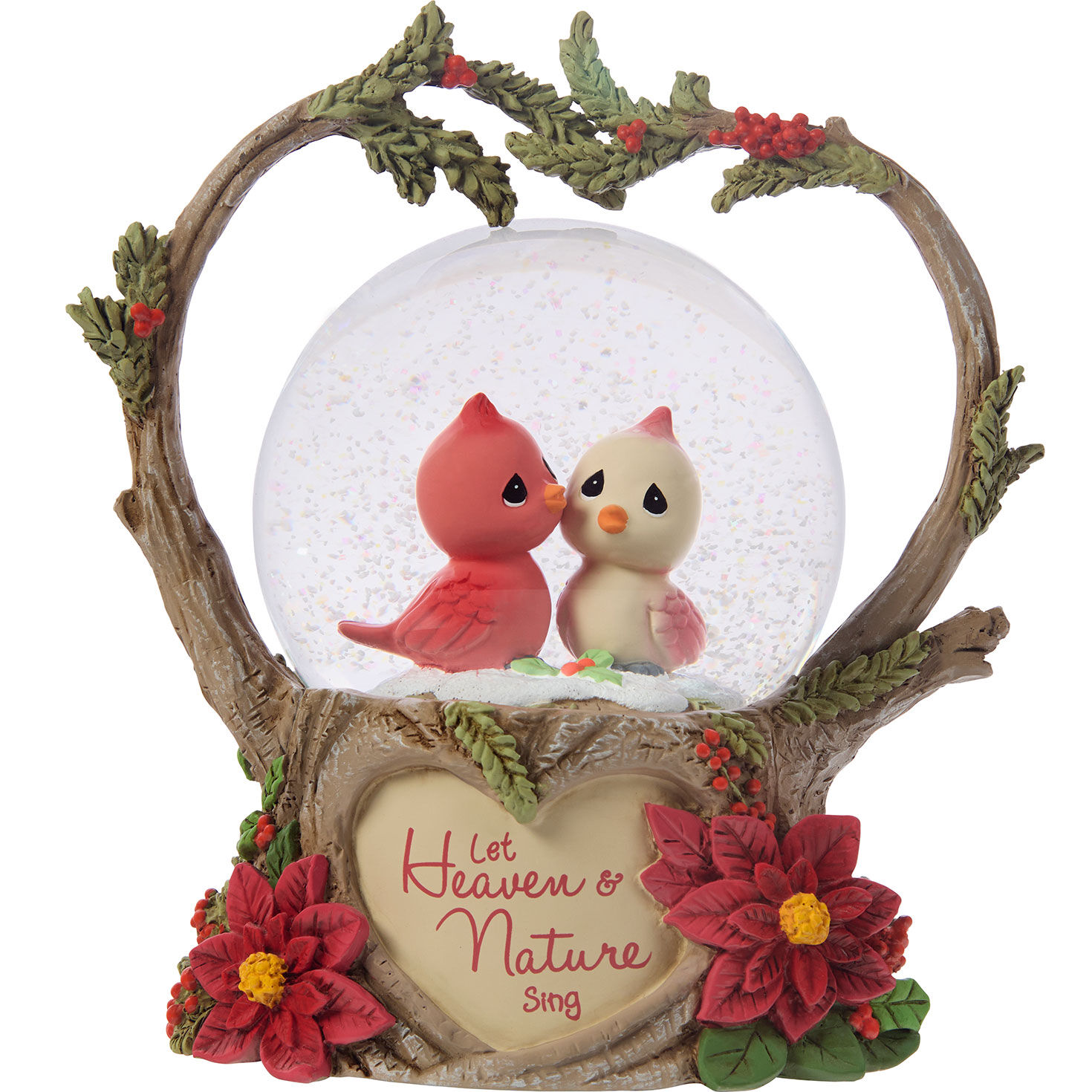 Let Heaven and Nature Sing Musical Snow Globe  image number 1
