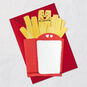 French Fries Pop-Up Love Card for Spouse Card Back with Envelope image number 8