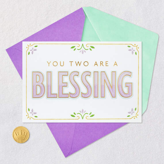 You Two Are a Blessing Easter Card for Both, , large image number 5