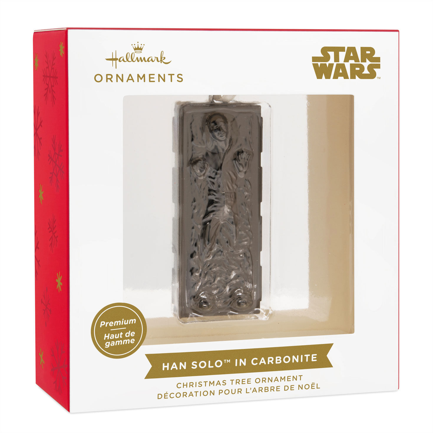 Star Wars Han Solo in Carbonite Christmas Ornament  image number 6