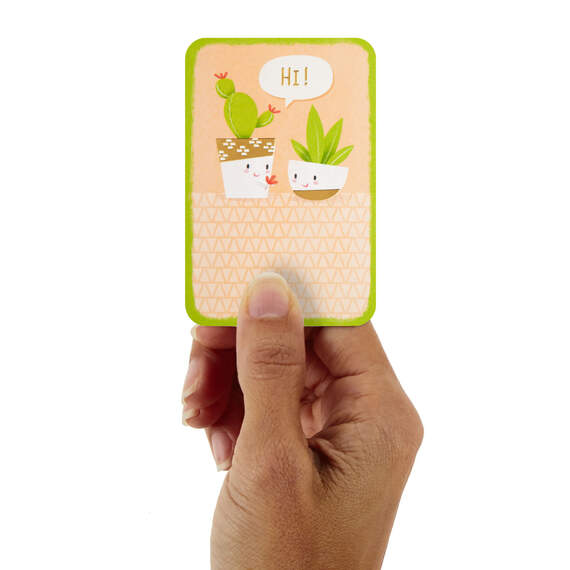 3.25" Mini Bringing You Some Happy Thinking of You Card, , large image number 1