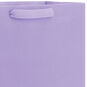13" Solid Lavender Large Gift Bag, Lavender, large image number 4