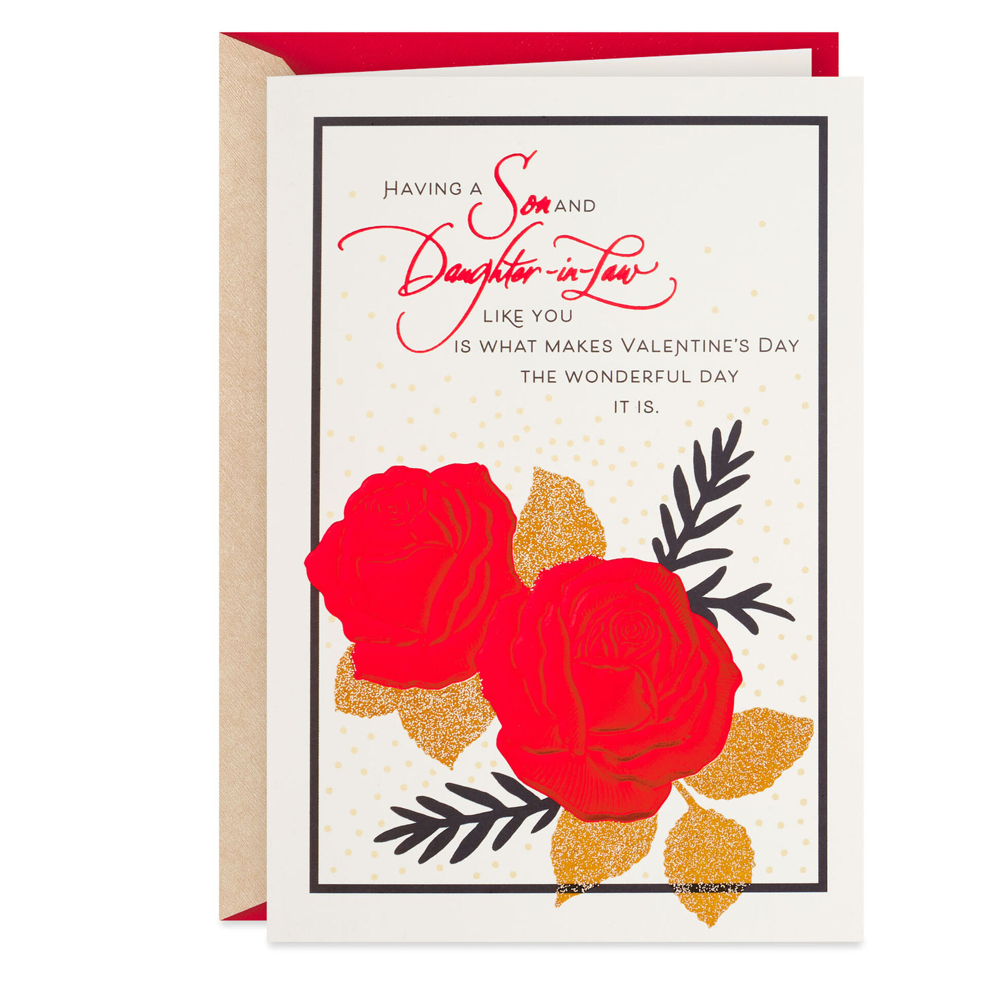 Happy Valentines Day Son And Daughter In Law Pride And Love Valentine's Day Card For Son And Daughter-In-Law - Greeting  Cards - Hallmark