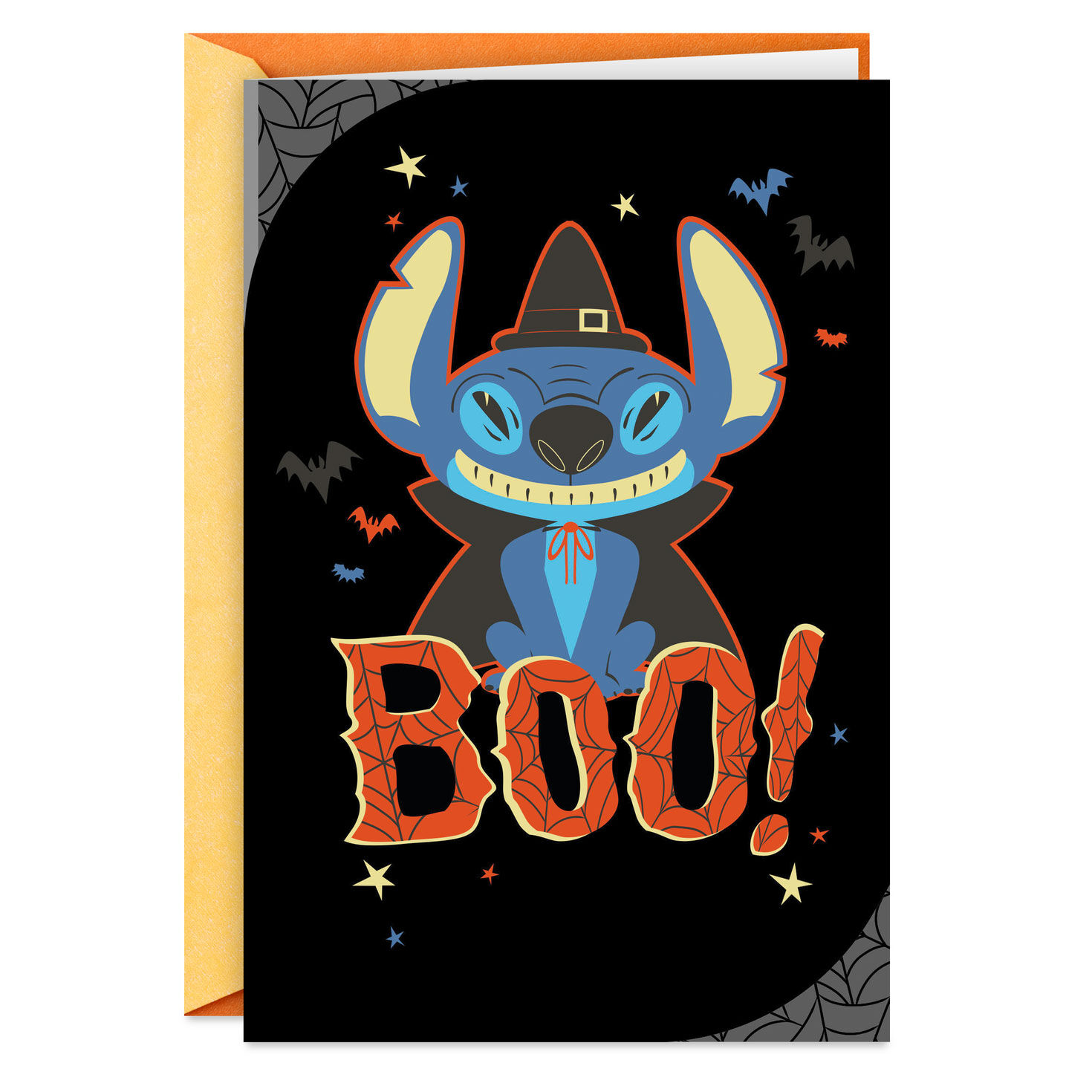 Disney Lilo & Stitch Witchy Stitch Halloween Card for Kids