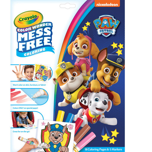 Crayola® Color Wonder Paw Patrol Coloring Set, 