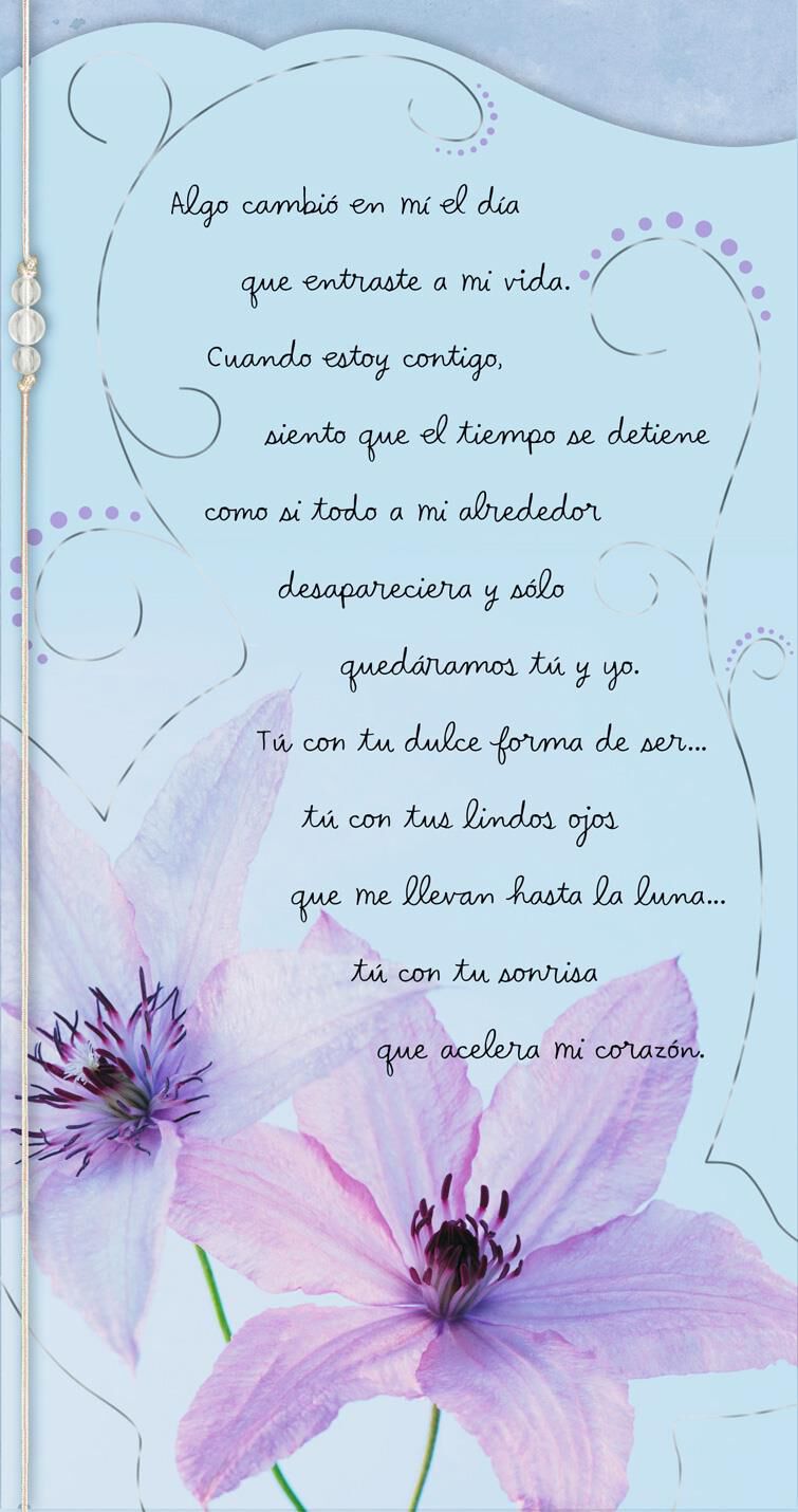 Love Changes Everything Spanish-Language Love Card