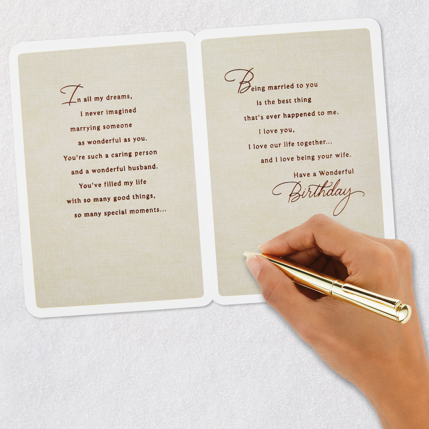 I Love Being Your Wife Birthday Card for Husband for only USD 5.99 | Hallmark
