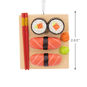 Sushi Christmas Ornament measurement image number 3