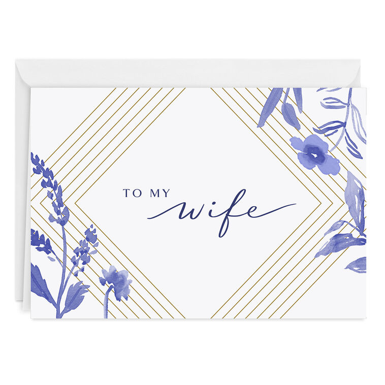 To My Wife Custom Love Card