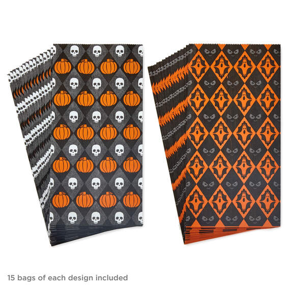 Halloween 30-Pack Assorted Paper Goodie Bags, , large image number 4