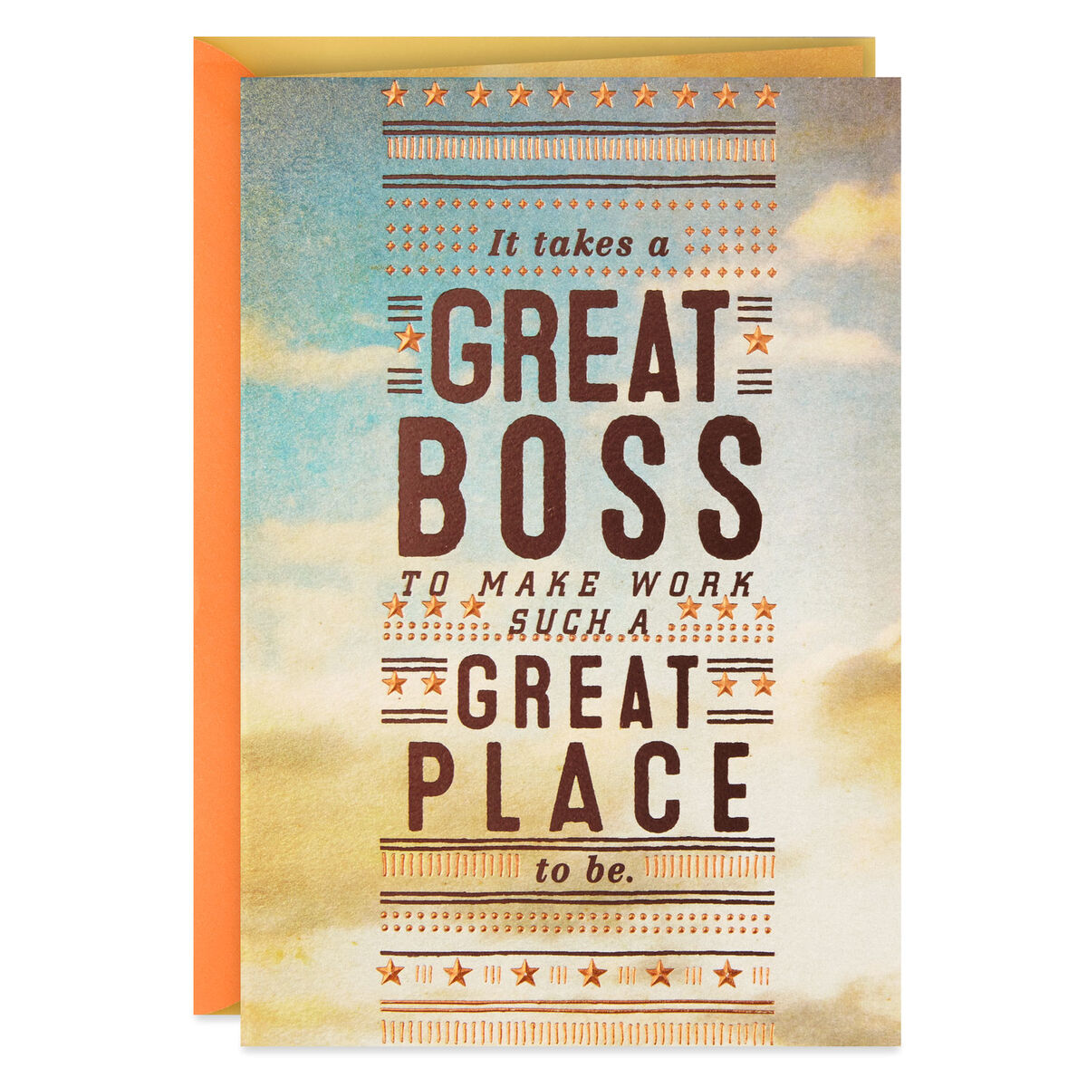 Sky Birthday Card for Boss - Greeting Cards - Hallmark