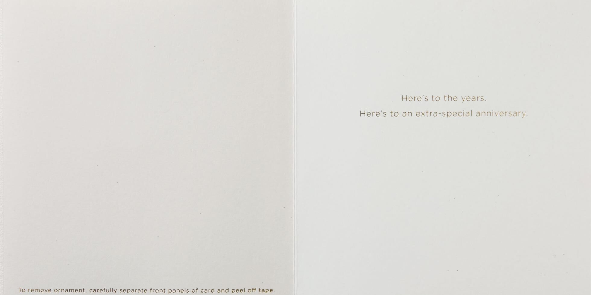 An Extra-Special Anniversary Card With Ornament