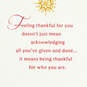 Grateful for Your Blessings Christmas Card for Parents, , large image number 2