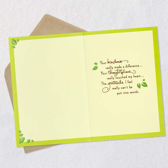 Your Kindness Really Made a Difference Thank-You Card, , large image number 3