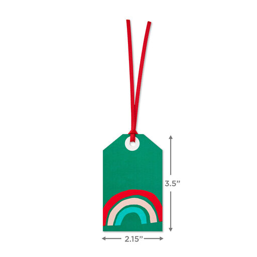 Casual Holiday Christmas Gift Tags, Pack of 8, 