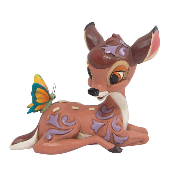 Jim Shore Disney Bambi Mini Figurine, 2.5"