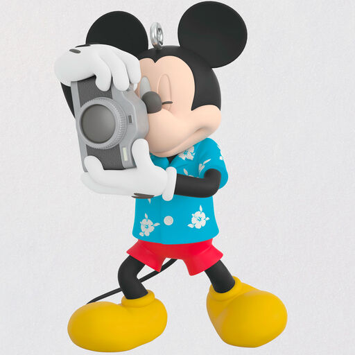 Disney All About Mickey! Tourist Mickey Ornament, 