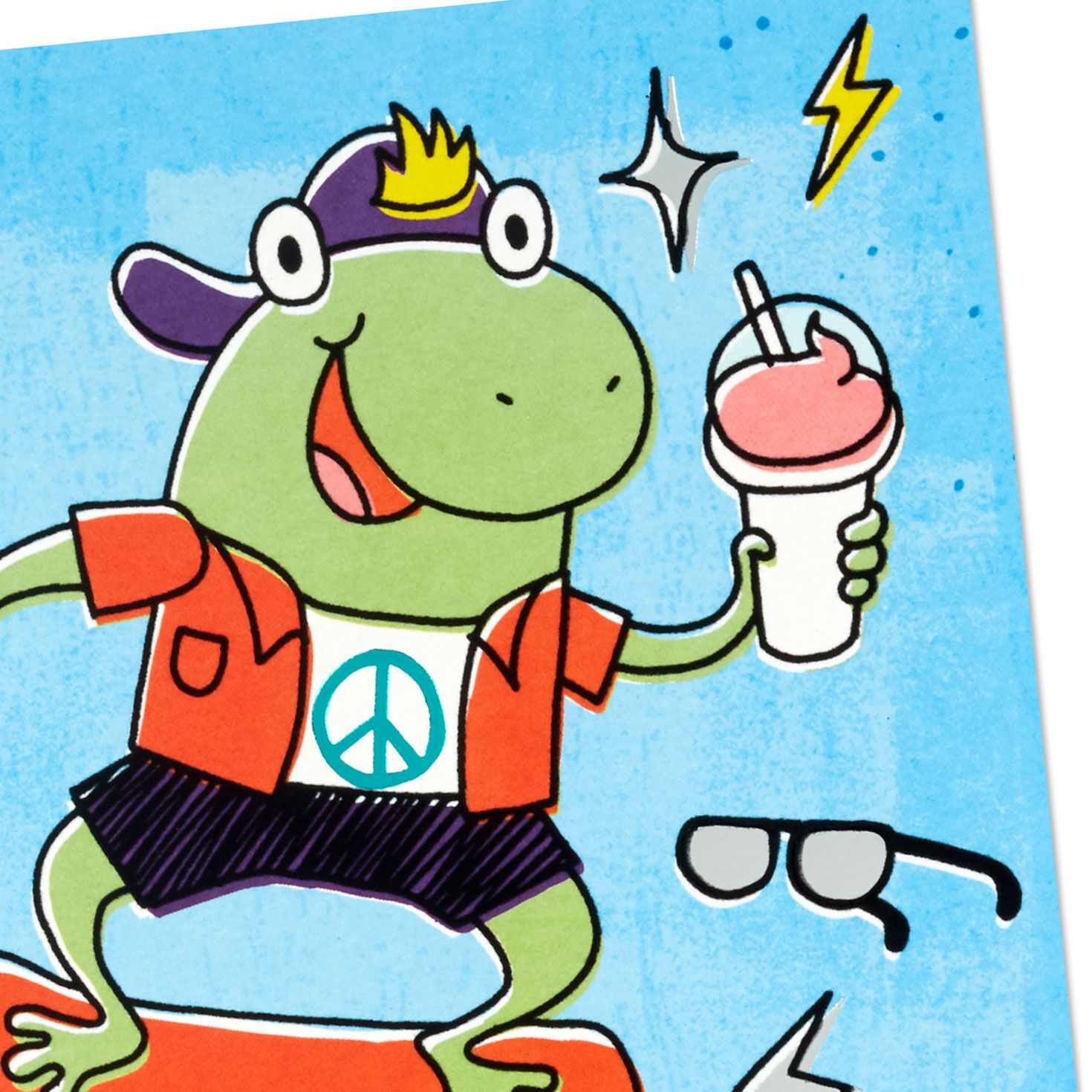 Toadally Cool Skateboard Birthday Card for only USD 4.99 | Hallmark