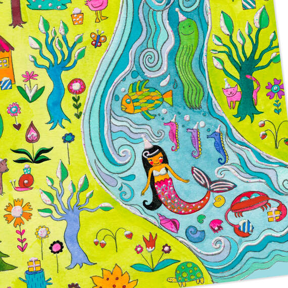 UNICEF Mermaid Birthday Card, , large image number 4