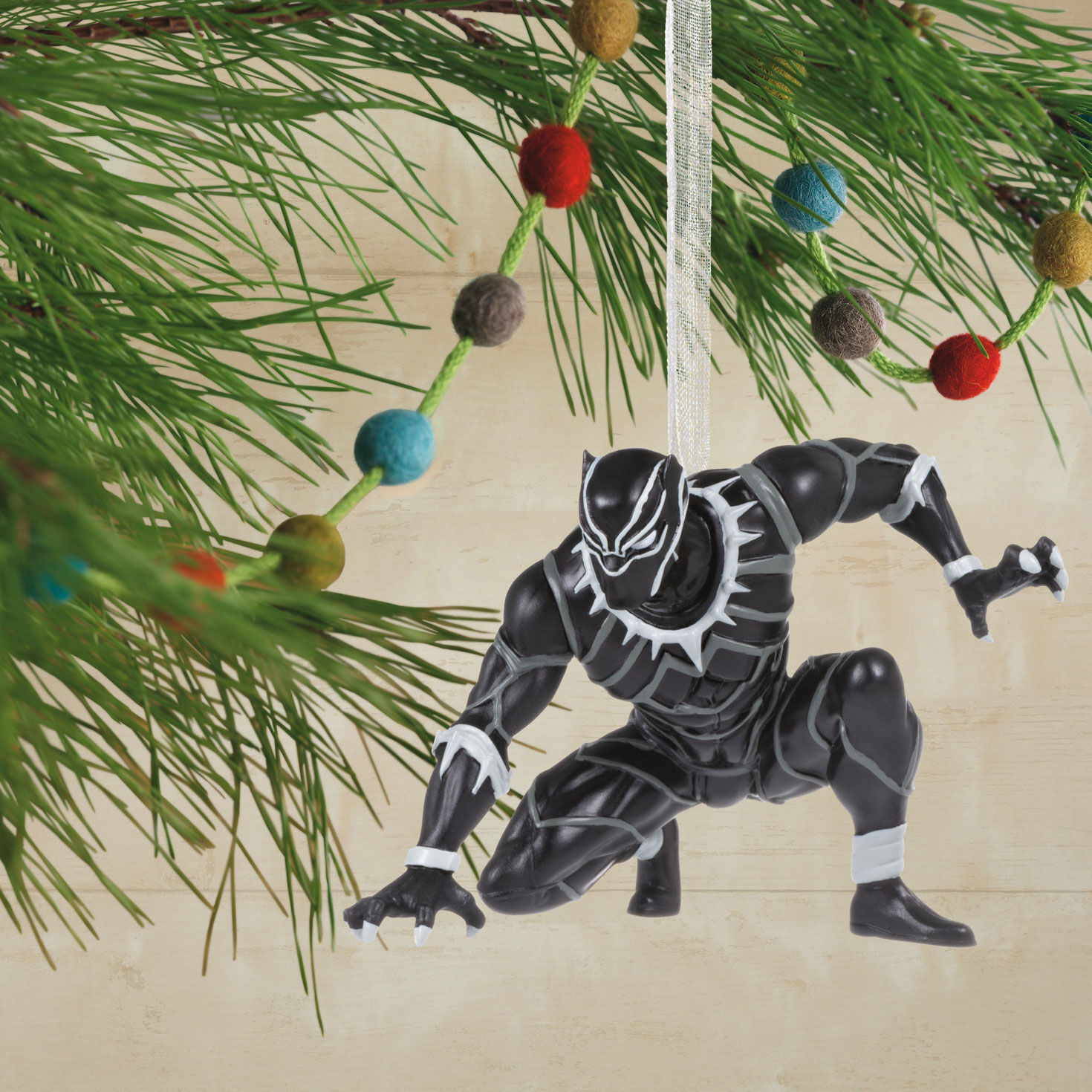 Black Panther Christmas Ornament 