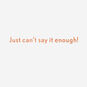 Can't Say Thanks Enough Cats and Dogs Gift Card Greeting Thank-You Card, , large image number 2