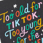 Colorful Lettering Funny Birthday Card Card Front Detail image number 4
