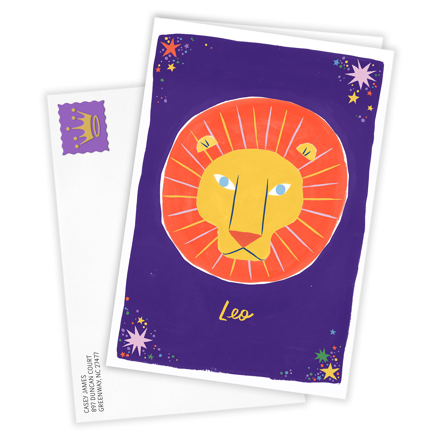 Bold and Bright Leo Zodiac Custom Card for only USD 4.99 | Hallmark