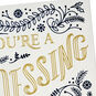 You're a Blessing Flower Doodles Holiday Card Card Front Detail image number 5